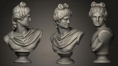 Busts and heads antique and historical (BUSTA_0241) 3D model for CNC machine